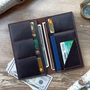 Ledergeldbörse Leder Reisegeldbörse Reisepasshülle Leder Reisepasshülle Monogrammiertes Leder Reisegeldbörse Leder Geschenk zu Weihnachten