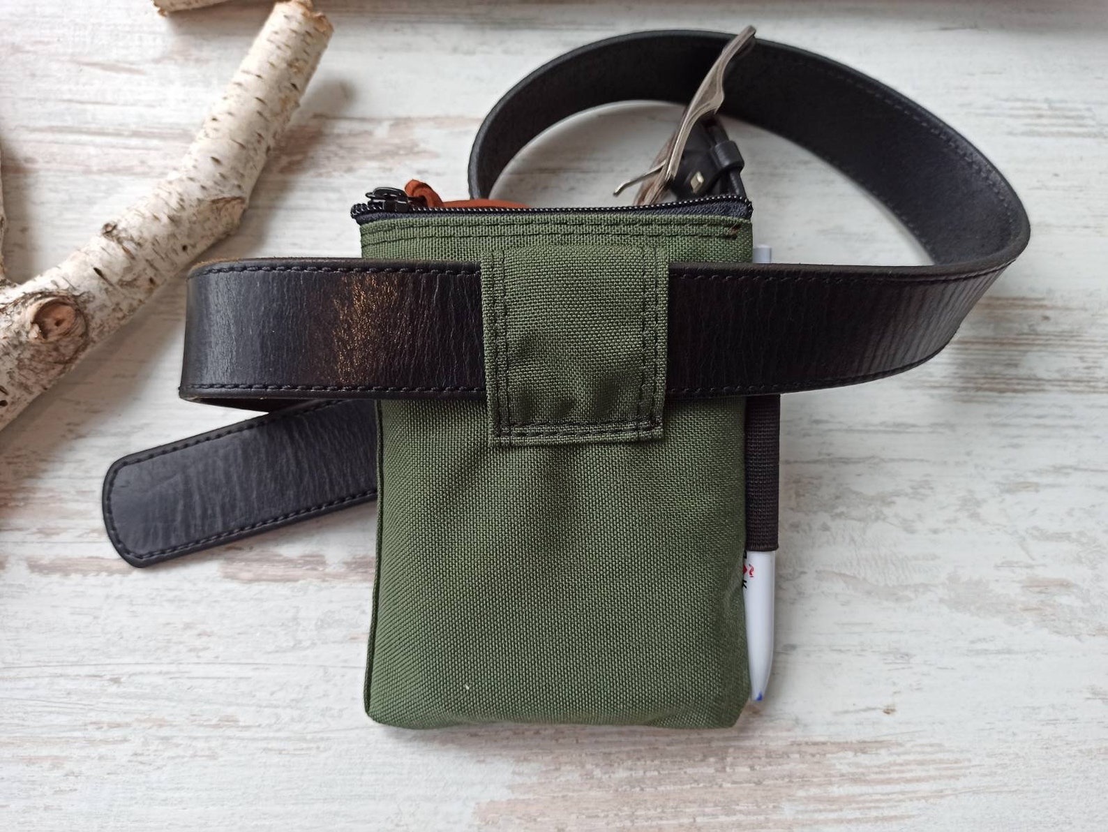 EDC Pocket Organizer With Belt Loop Edc Edc Organizer Etsy