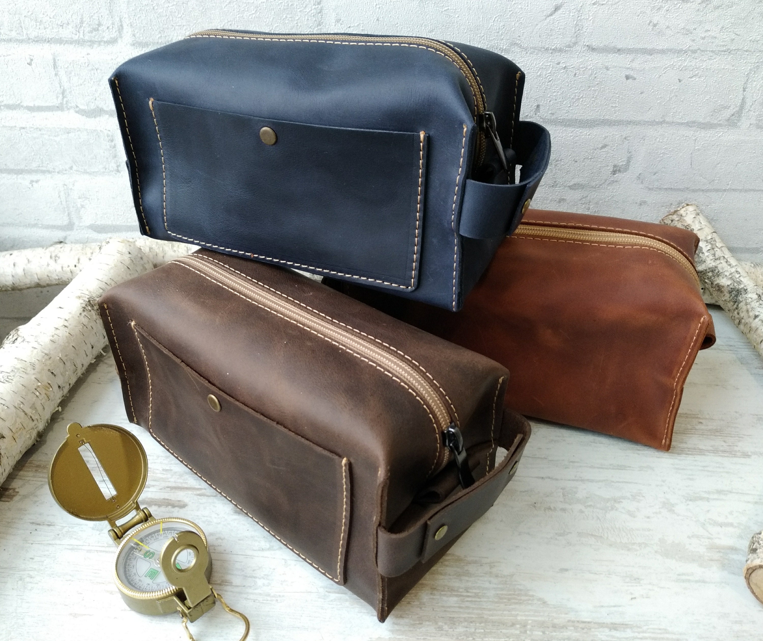 Mens Leather Toiletry Bags South Africa IUCN Water
