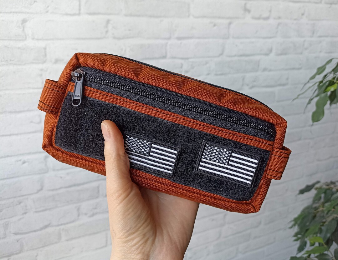 EDC Organizer/ EDC Pouch Zipper/ Toiletry Bag/ Mens Dopp Kit/ Travel ...