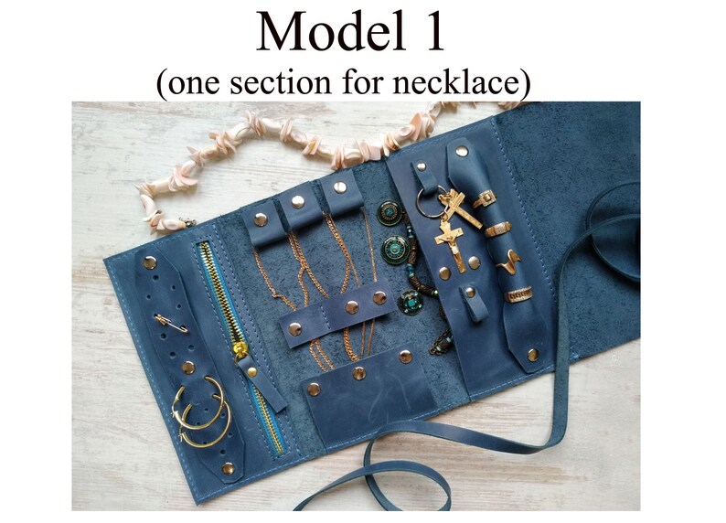 Personalized Jewelry Case/leather Travel Jewelry Etsy