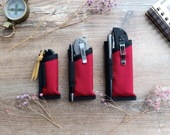 EDC pocket organizer, Еdc slip case, mini edc, edc organizer, Cordura EDC, edc pouch, edc pocket Slip, mini edc slip case, CRKT slip case