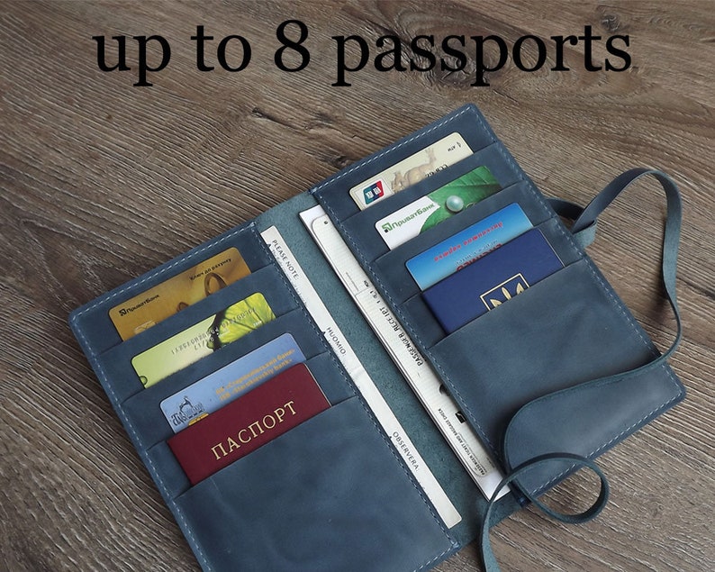Family passport holder 4 Passport holder 6 Passports holder 8 Etsy