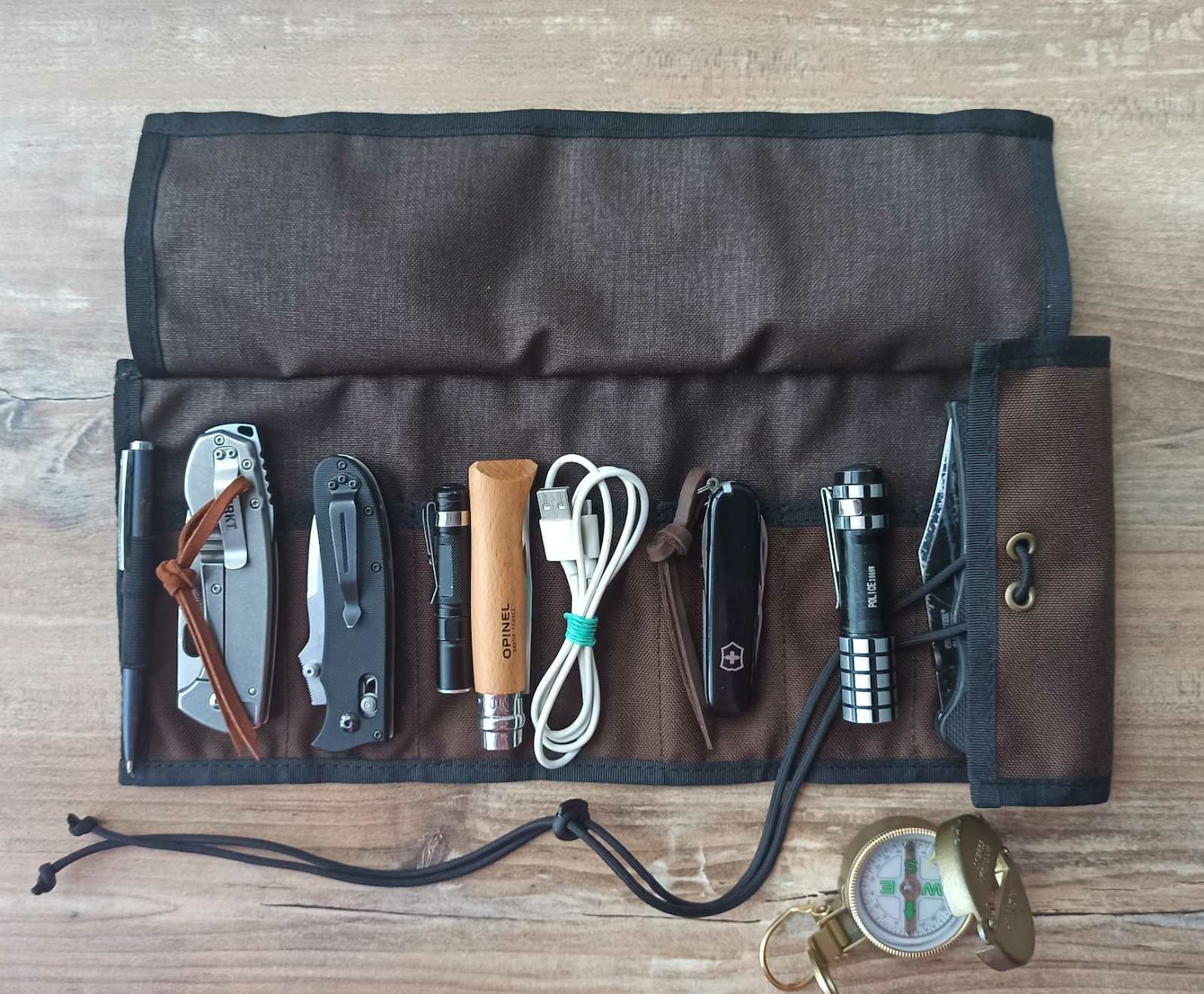 EDC Roll /edc Knife Roll up Bag/1000d Cordura/case for Etsy
