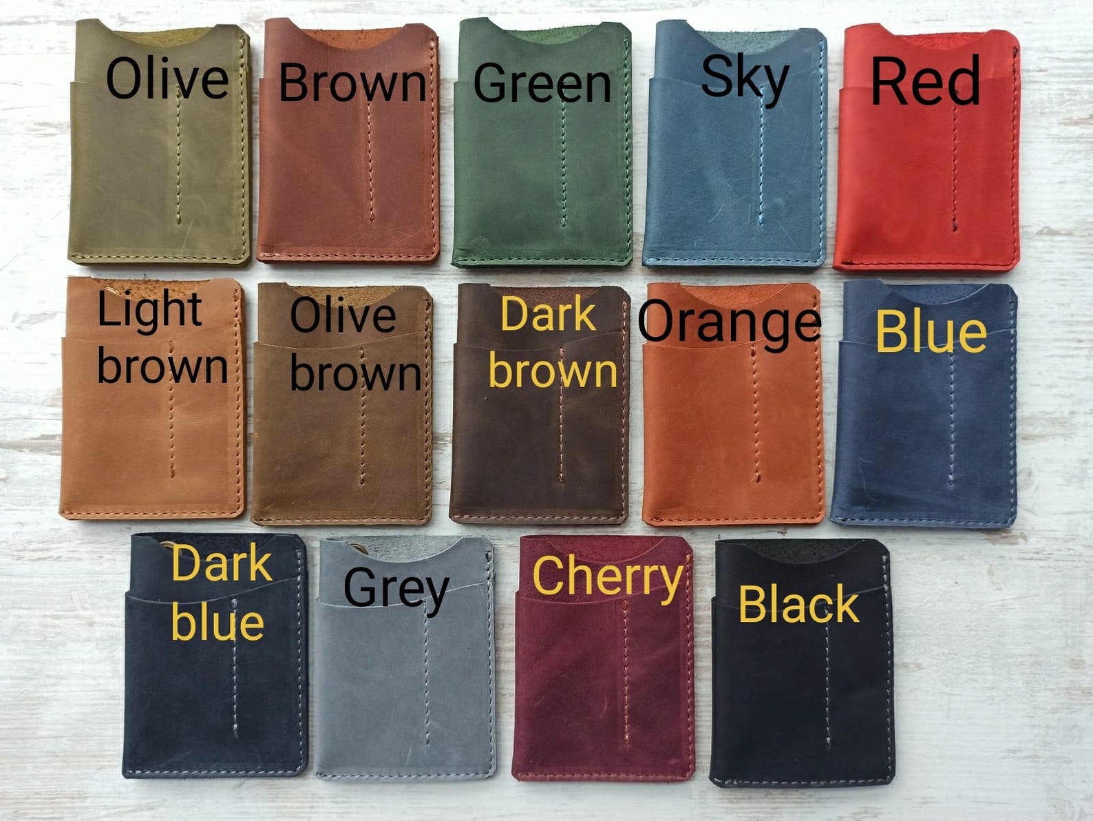 Leather Passport Holder