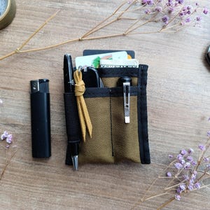 mini EDC/EDC pocket organizer/edc slip case/edc pocket Slip