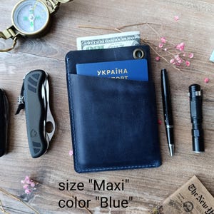 EDC pouch /Edc pocket /Leather EDC Wallet/ EDC pocket organizer/ edc organizer/ pocket organiser/ Leather edc pocket Slip/ edc gear image 6
