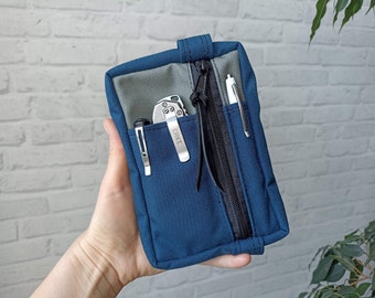 EDC organizer, Edc Slip case, edc gear, EDC Pouch, Pocket Organizer Pouch for Men, EDC gear bag , Christmas gift, Size Xl