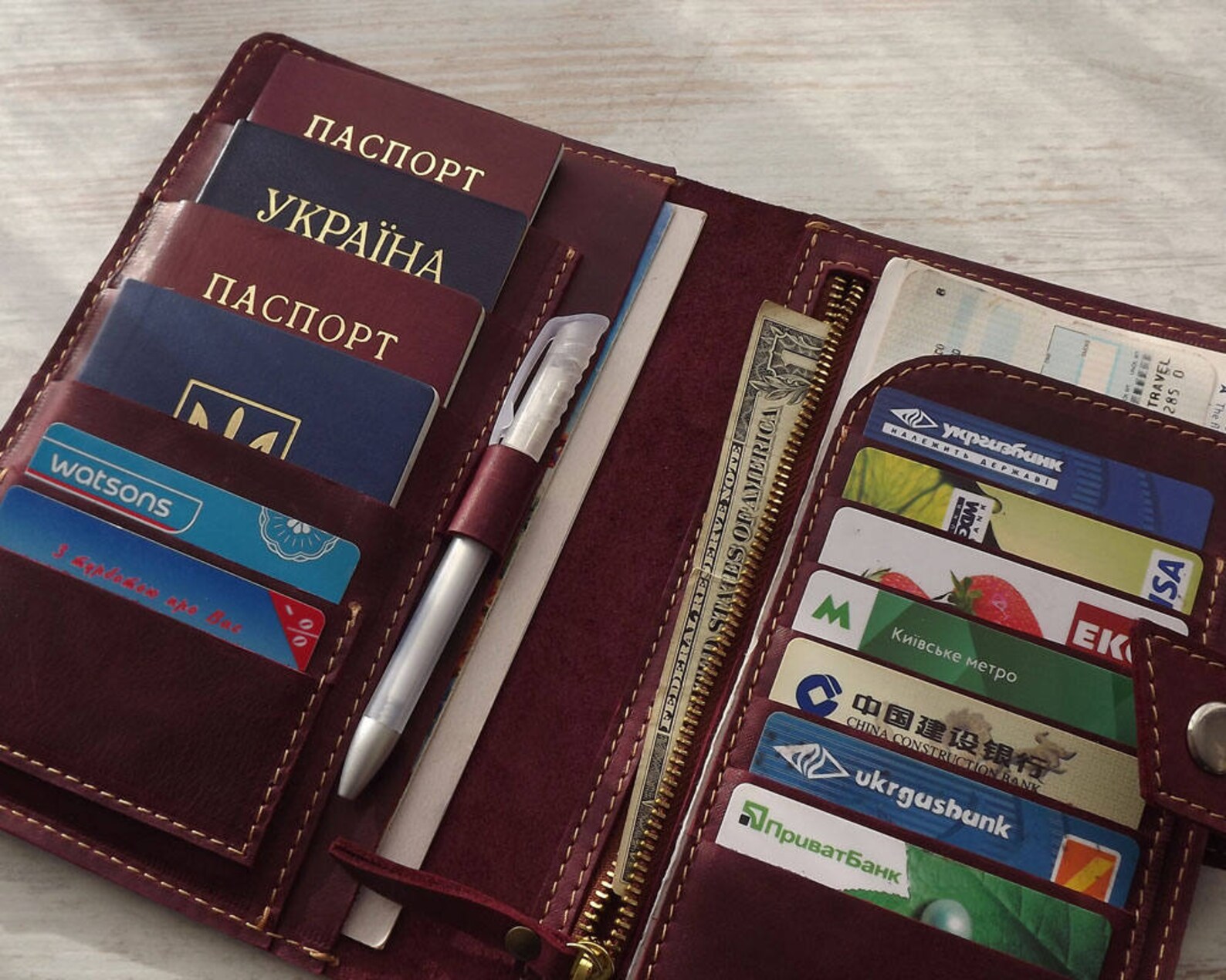 Family Passport Holder/ 4 Passport Holder/travel Wallet/family Etsy