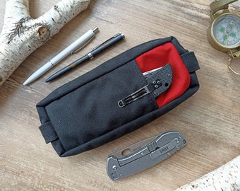 EDC Pouch, edc organizer,edc organizer zipper long, pocket organizer for Men, EDC gear bag, Edc Slip case Size ХL