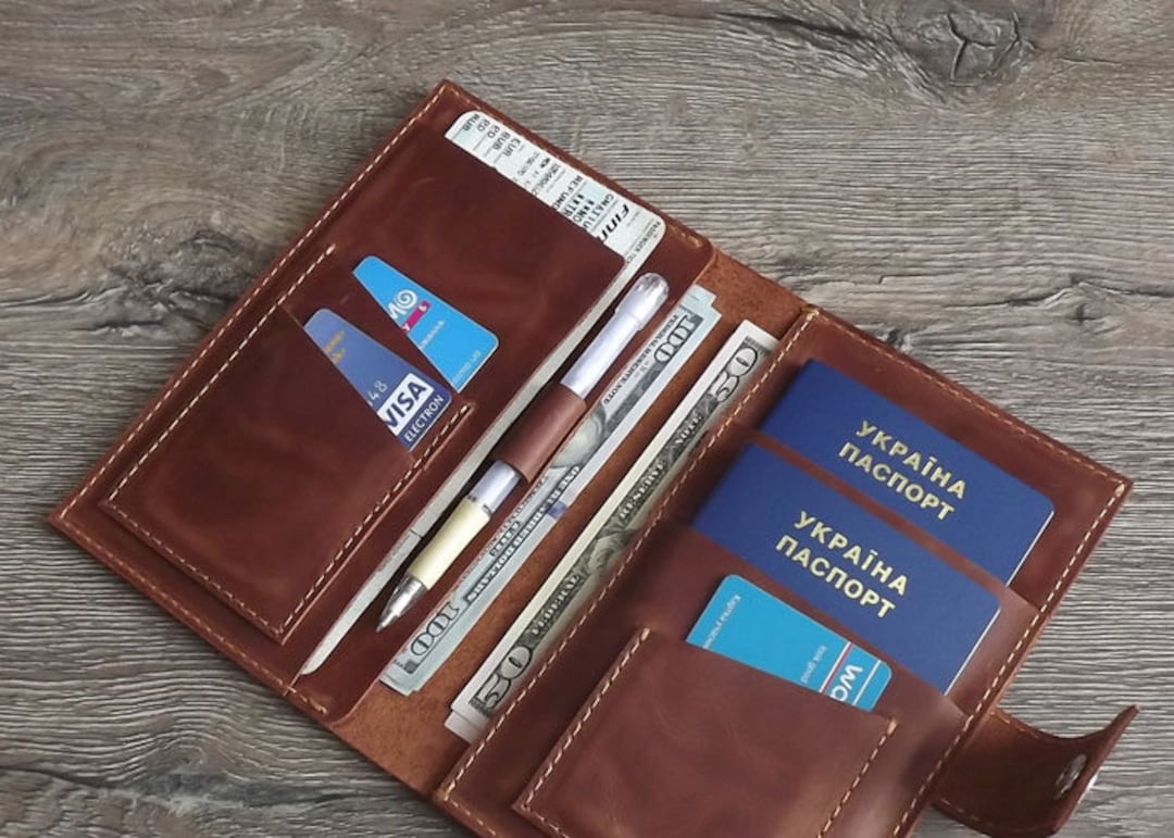 2 Passport Holder Family Passport Holder Leather 3 4 Passport Holder ...