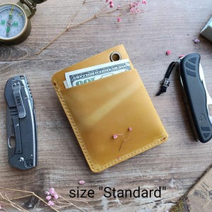 EDC pouch /Edc pocket /Leather EDC Wallet/ EDC pocket organizer/ edc organizer/ pocket organiser/ Leather edc pocket Slip/ edc gear image 4