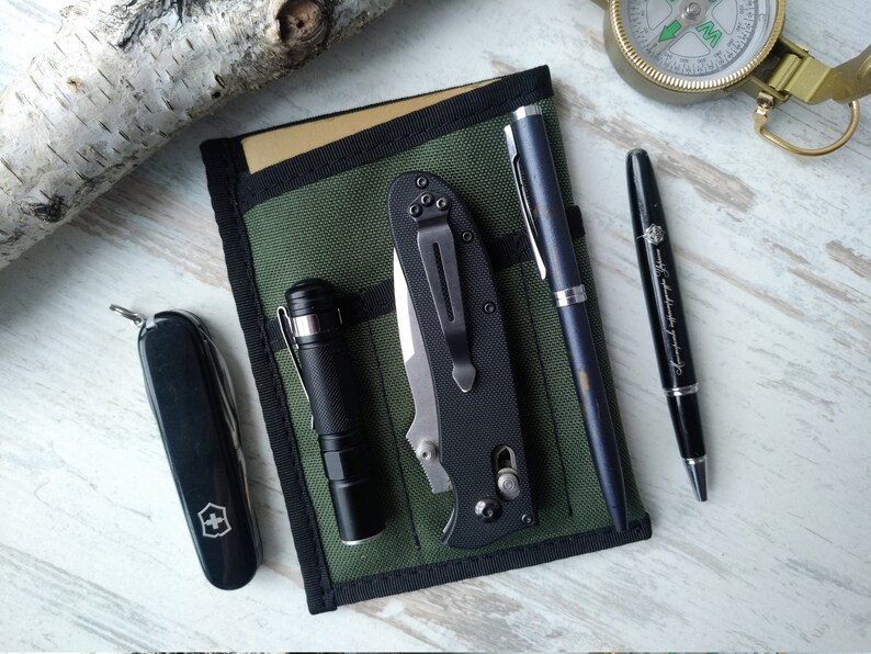 Edc Slip Case/ Field Note Case/notebook Case/ EDC Pocket Etsy