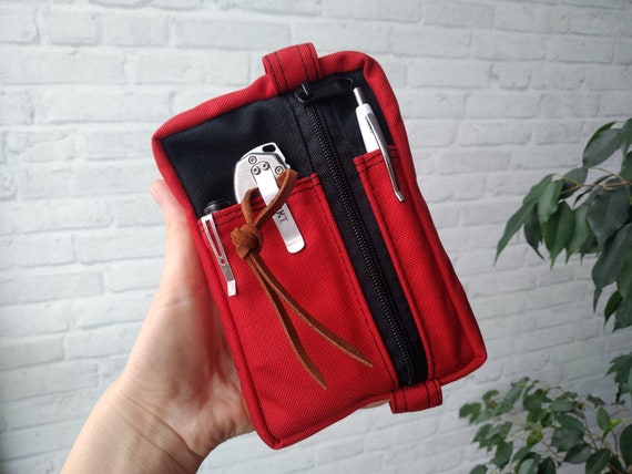 Organisateur EDC, étui Edc Slip, équipement edc, pochette EDC, pochette  organisateur de poche pour hommes, sac déquipement EDC, cadeau pour mari,  cadeau pour Noël, taille L -  France