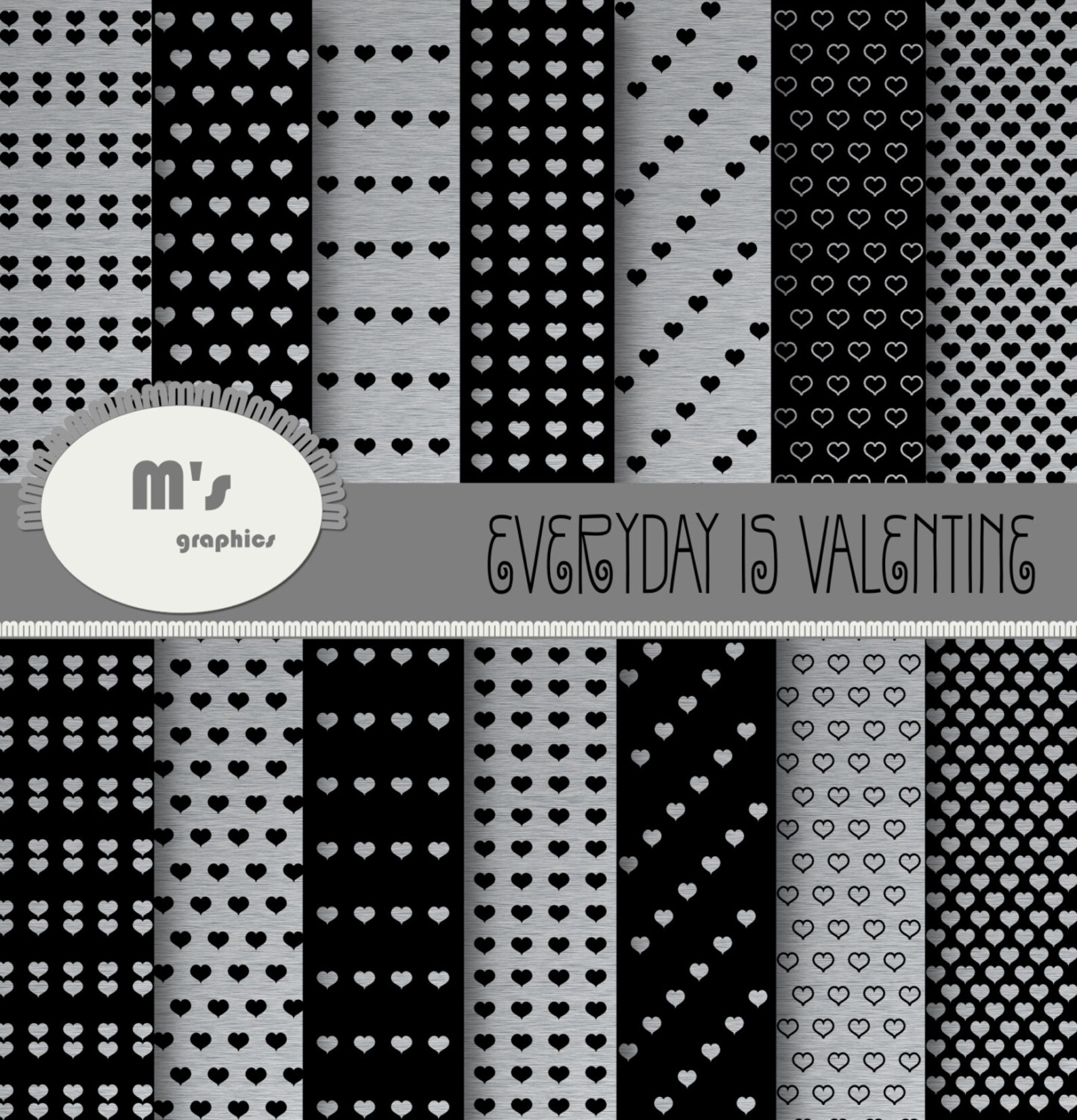 Black heart white background image