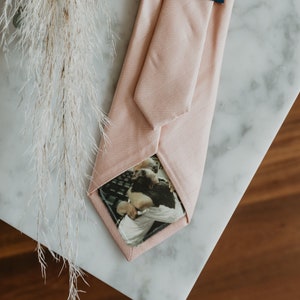 Photo Tie Patch - Gift for Dad - Fathers Day Gift - Wedding Gift for Dad- New Dad Gift - Tie Patch - Personalized Photo Tie Patch - Set of 3