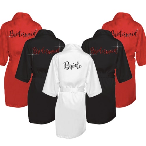 Bridesmaid Robes Set of 7 Bridal Party Robes Bridesmaid Etsy