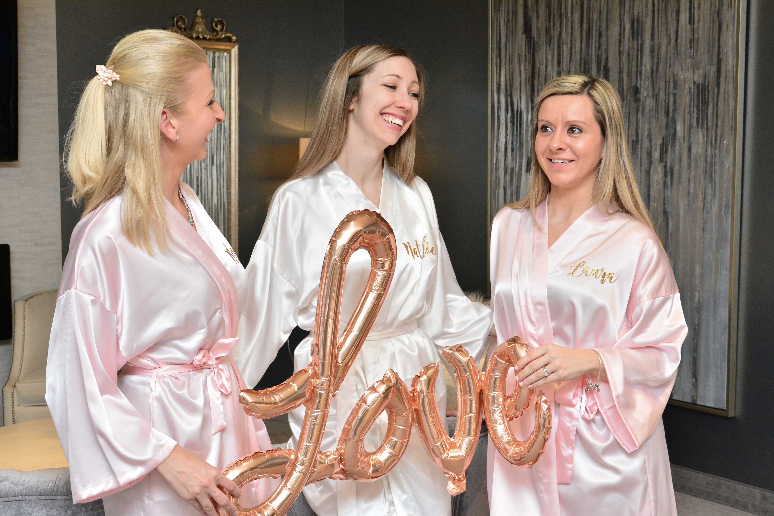 Bridesmaid Robes Set of 5 Bridal Party Robes Bridesmaid Etsy Canada