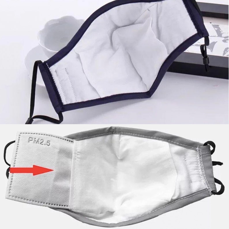 Set of Face Masks Set of 3 Masks Set of 4 masks Filter Etsy