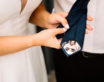 Parche personalizado para corbata con foto – Termoadhesivo o autoadhesivo, Juego de 3