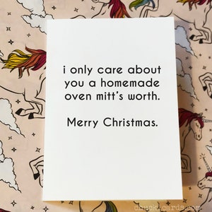 Frohe Weihnachten, Weihnachtskarte, das Büro, Ofen Mitt es Wert, Michael Scott, lustige Weihnachtskarte, Chucklcards, leere Innen