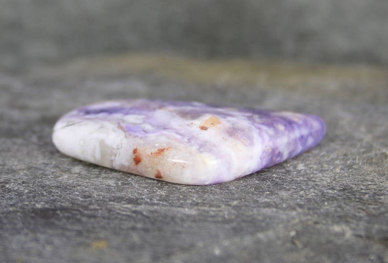 Loose Purple Stone Cabochon Mexican Purple Opal Rare Gemstone Cabochon Morado Opal Cabochon Opal Royale Opal Jewelry Stone Fluorite
