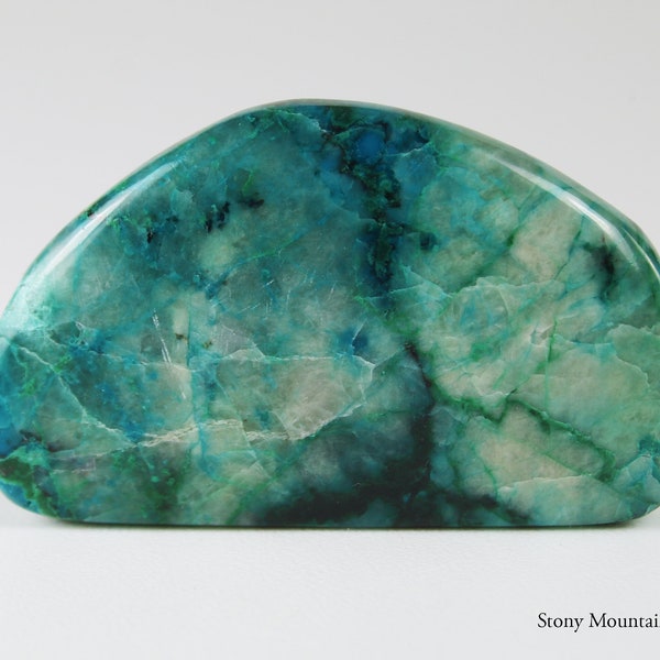 Gem Chrysocolla Designer Cabochon