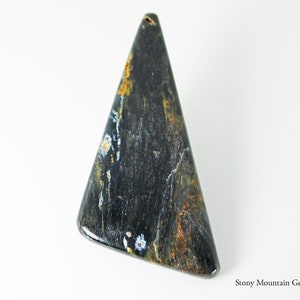 Pietersite Cabochon, Rare Genuine African Blue Pietersite Designer Cabochon