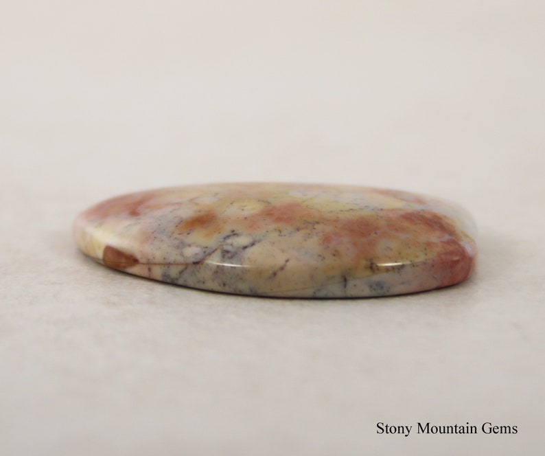 Ohio Flint Cabochon Hand Cut Cabochon Earth Tone Loose Stone DIY Jewelry Stone