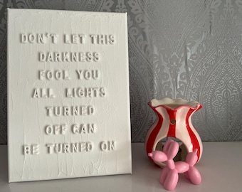 Call Your Mom inspired lyrics textured art | Noah Kahan gift