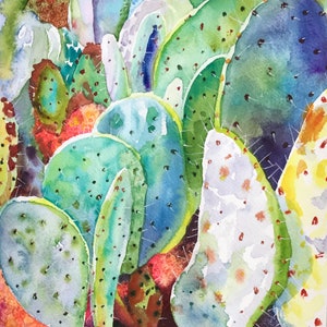 Easy Watercolor Textures Tutorial: digital download lesson for beginner to intermediate painters image 7