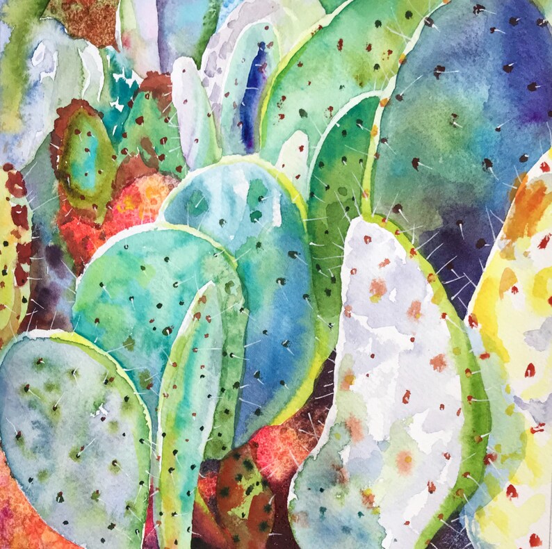 Easy Watercolor Textures Tutorial: digital download lesson for beginner to intermediate painters image 7