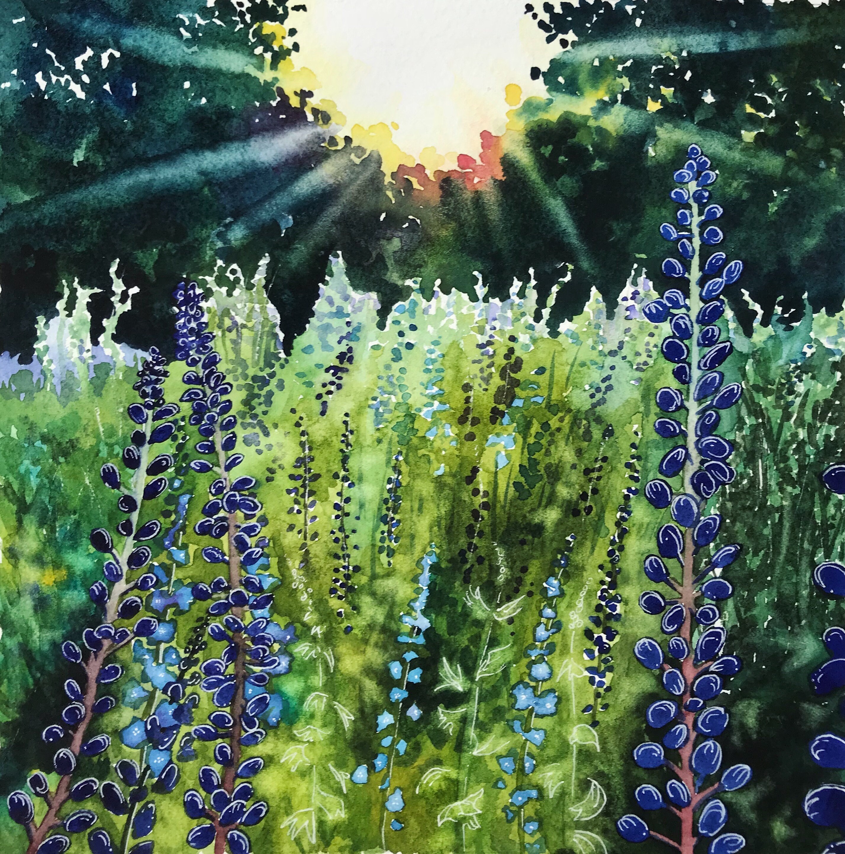 Ebook on How to Paint Landscapes With Watercolor; Book About Landscape ...