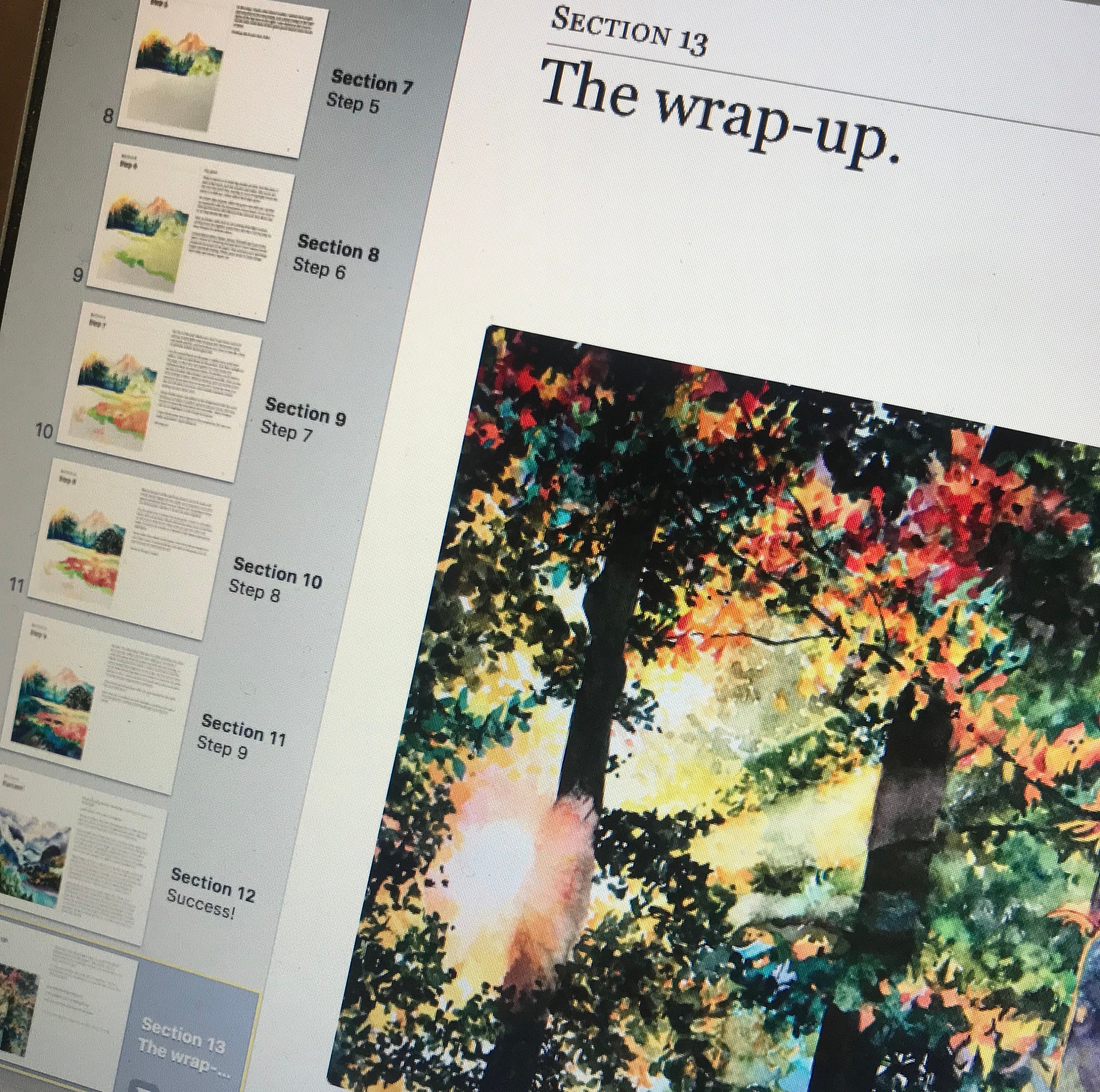 Ebook on How to Paint Landscapes With Watercolor; Book About Landscape ...