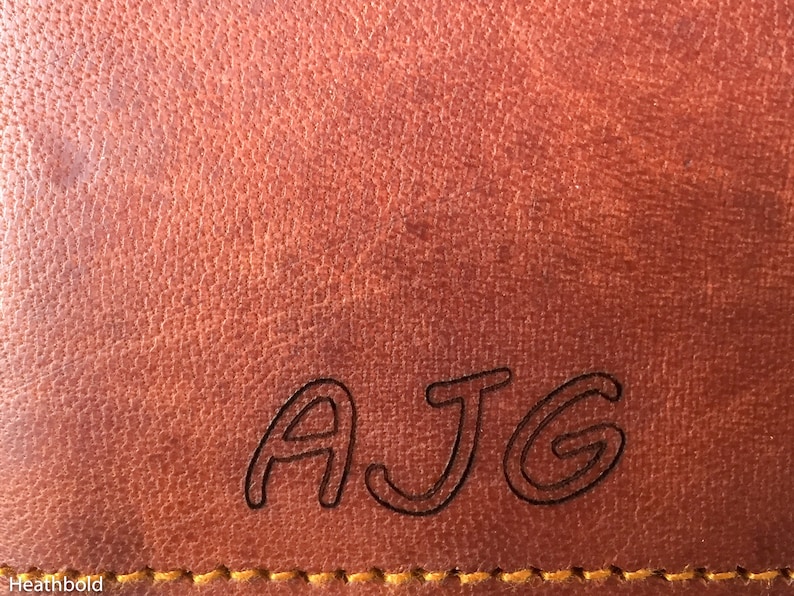 Sample monogram engraving