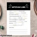 Mitzvah Mad Libs | Mitzvah Libs | Bat Mitzvah Libs | Bar Mitzvah Libs ...