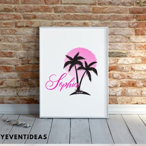 Beach Mitzvah Logo's | Beach Bat Mitzvah Logo | Beach Bar Mitzvah Logo