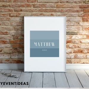 Gradient Box Mitzvah Logo's | Bat Mitzvah Logo | Bar Mitzvah Logo