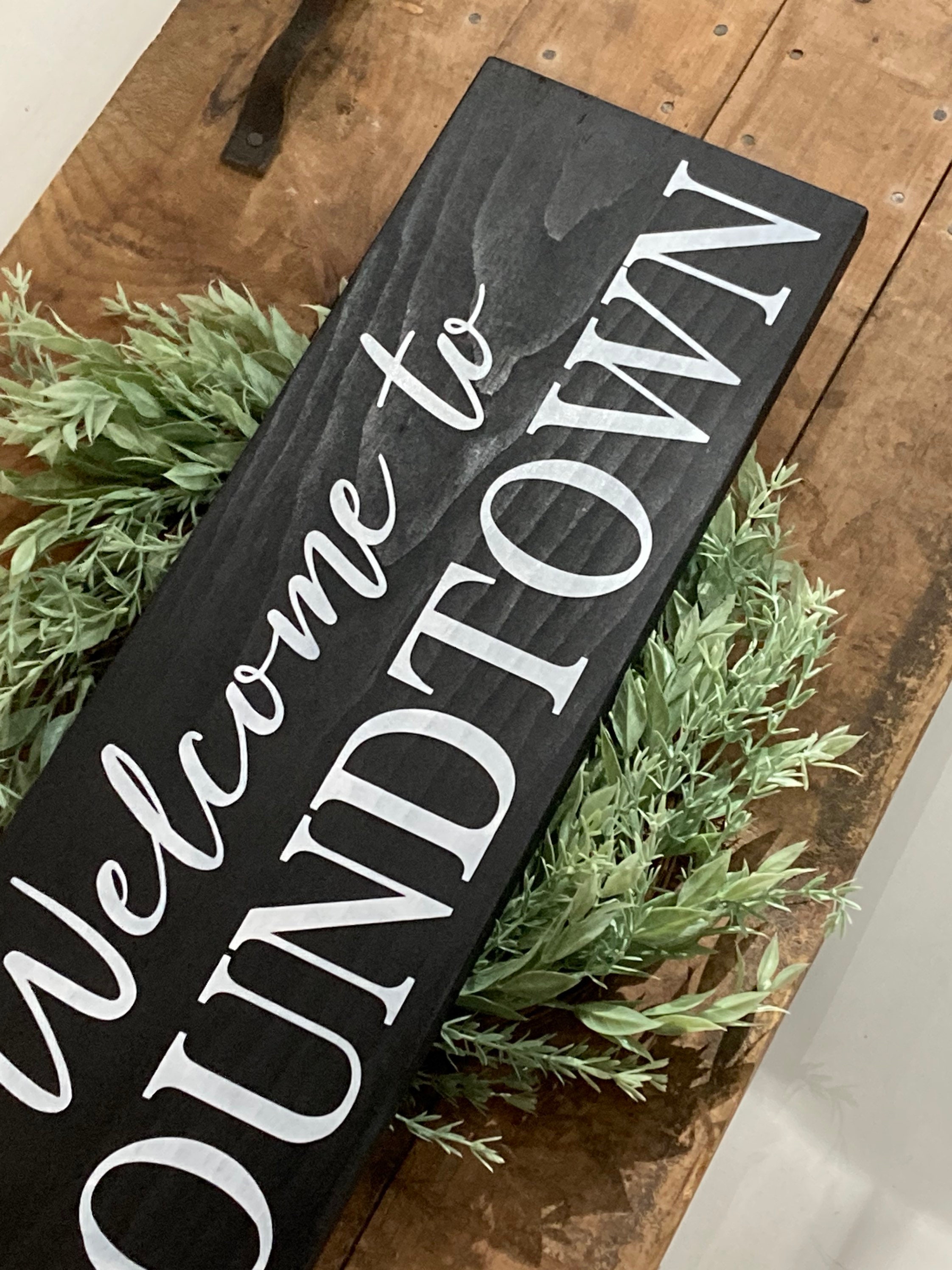 to Pound Town Wood Sign Funny Bedroom Sign Adult Etsy