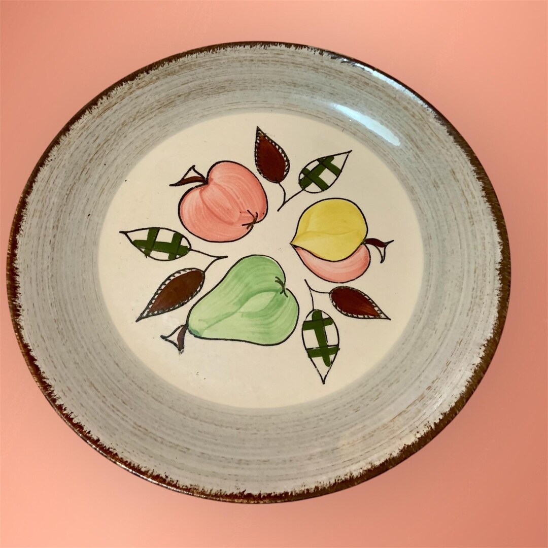 Blue Ridge Dinner Plates Set of 3 Southern Potteries Inc - Etsy