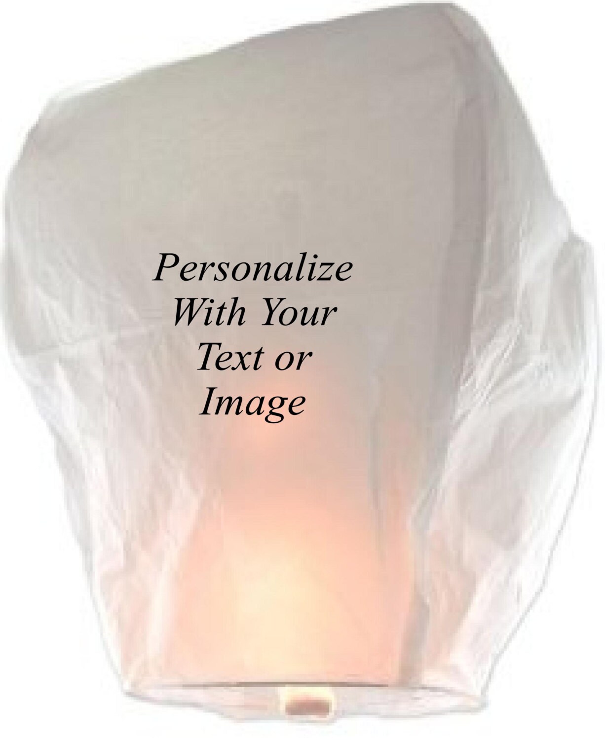 Custom Sky Lanterns Floating Luminaries 1 Count Etsy