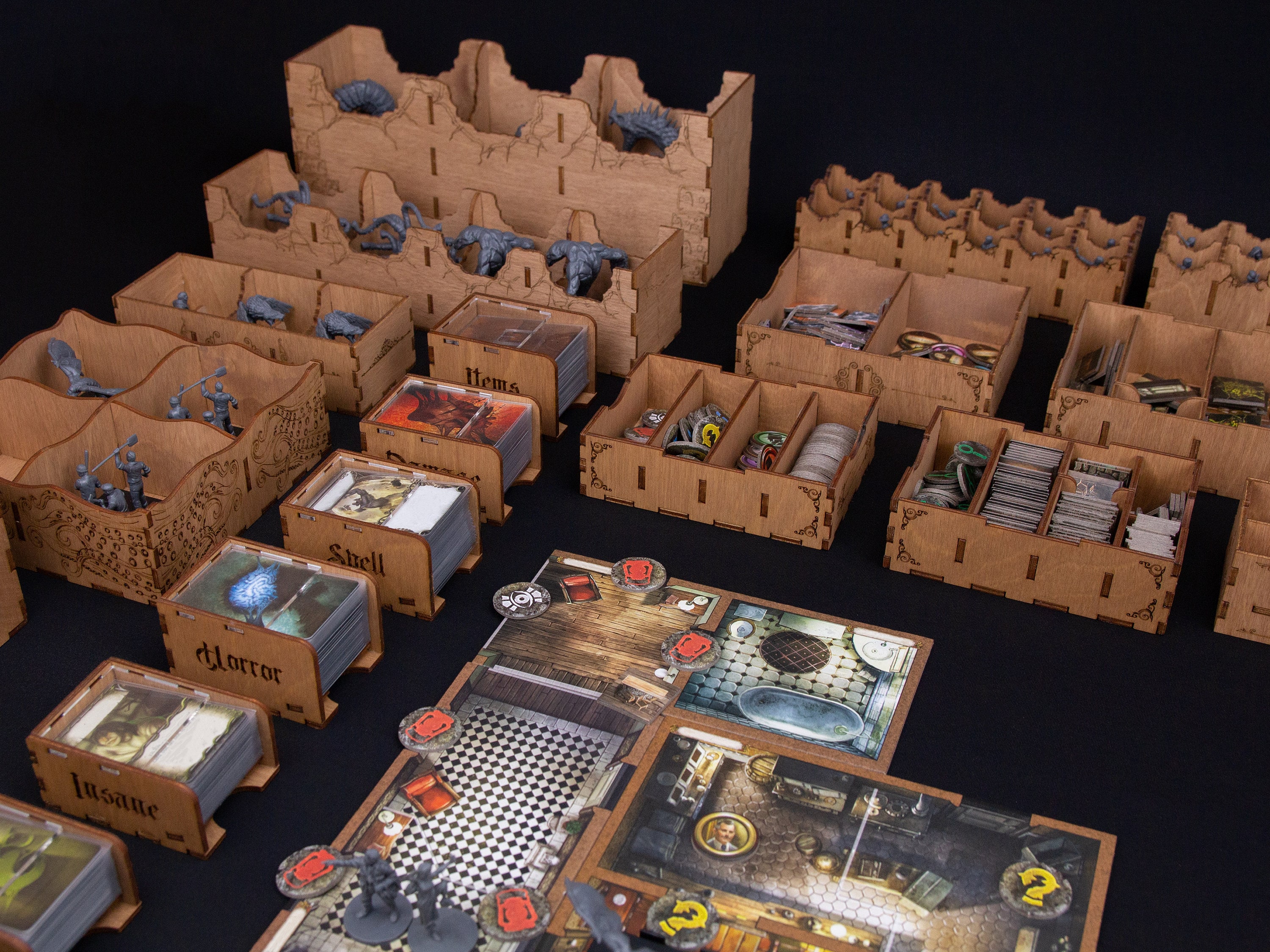 Mua SMONEX Organizer Suitable for Mansions of Madness Horrific