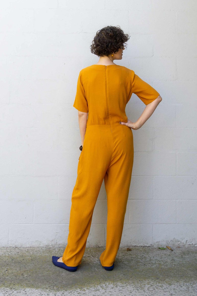 Jumpsuit sewing pattern Tie-Front Jumpsuit Sizes 0-32 Dana Jumpsuit Instant Download PDF Instruction E-book pattern tutorial image 5