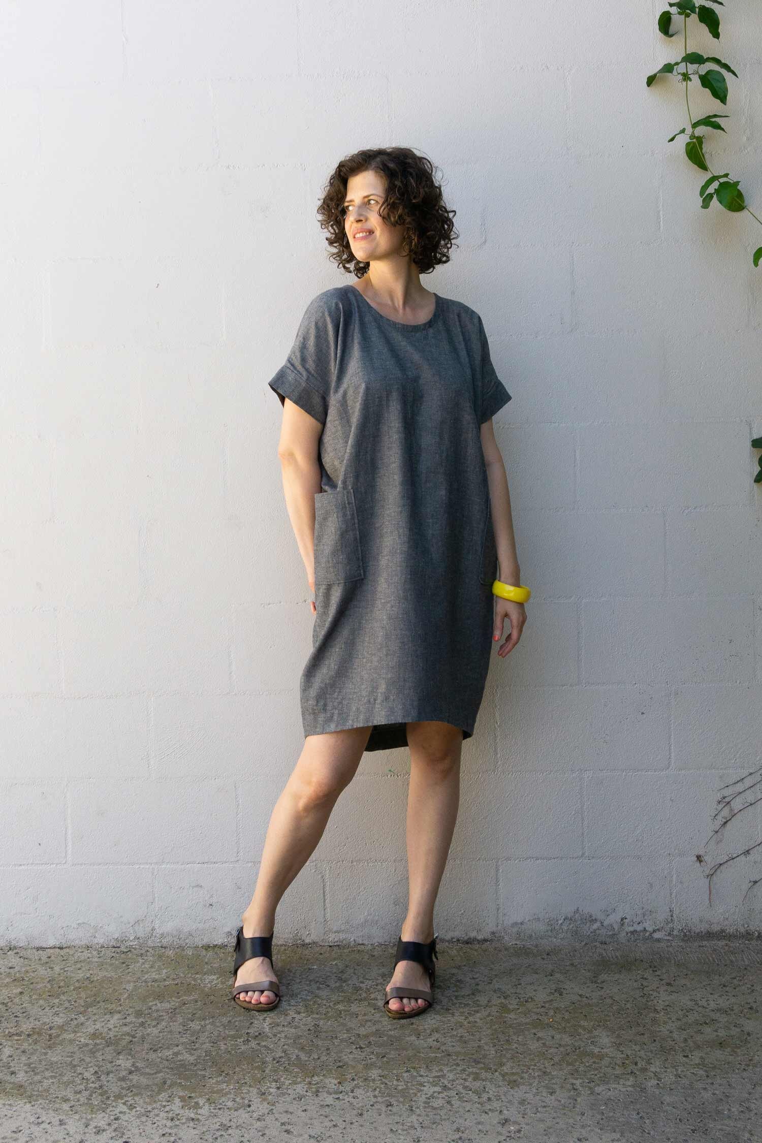 Dress Pattern | Cocoon Style Dress | Lou Box Dress 1 PDF