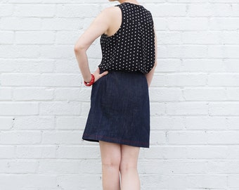 ナタルデザイン WRAPPING SKIRT 60/40 ナタルデザイン WRAPPING SKIRT 60/40 Skirts – NIA