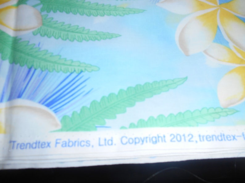 Hawaiian Print Cotton Fabric Trendtex Fabrics