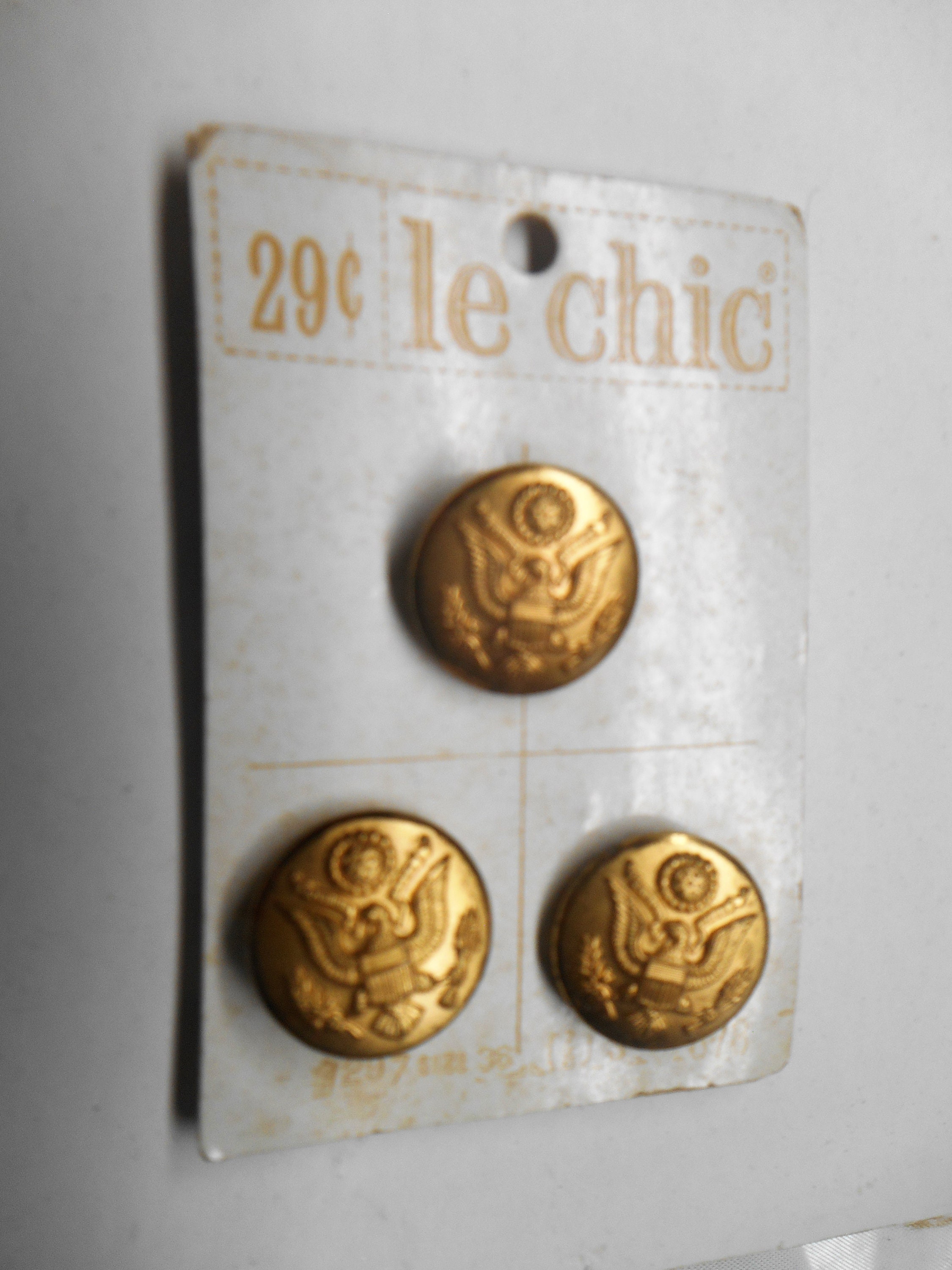 Military Eagle Great Seal Buttons - Etsy