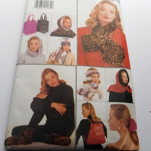 Vintage Butterick 4184 Misses’ Gift Accessories Uncut Sewing Pattern