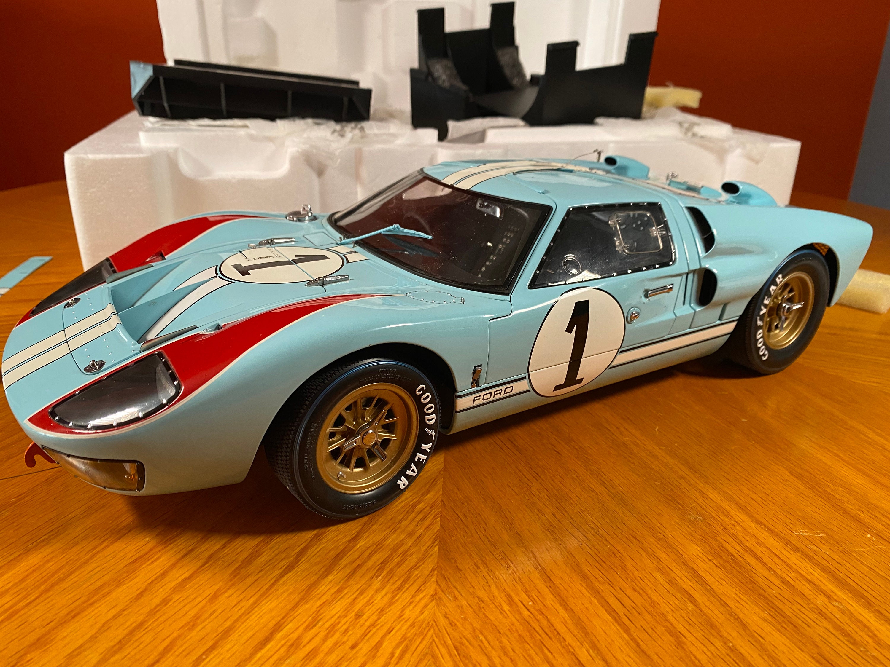 Exoto Ford 1966 GT40 MKII 1:10 Scale, #1035 - Etsy Exoto Ford 1966 GT40 MKII 1:10 Scale, #1035 - Etsy
