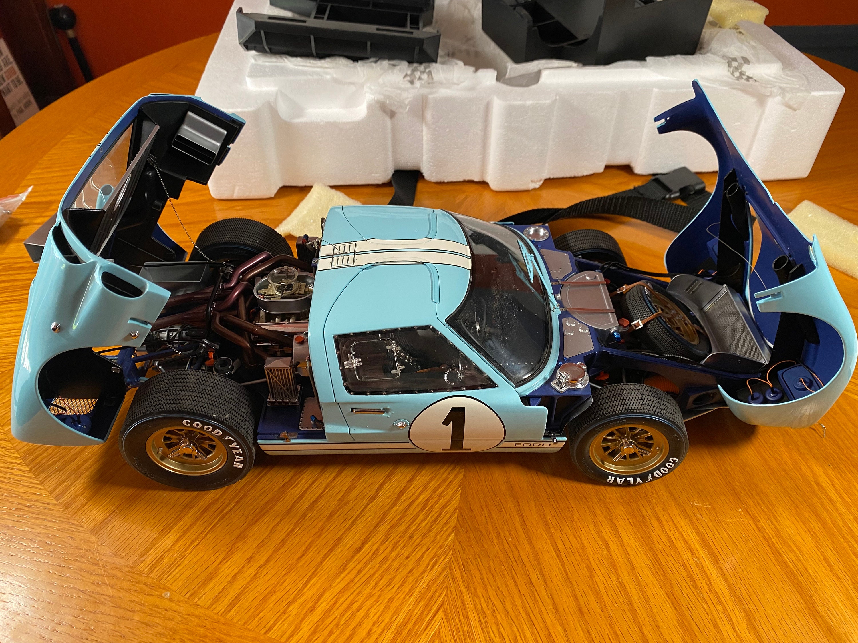 Exoto Ford 1966 GT40 MKII 1:10 Scale, #1035 - Etsy Exoto Ford 1966 GT40 MKII 1:10 Scale, #1035 - Etsy